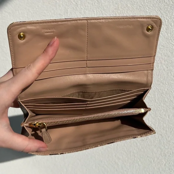 Prada Real Snake Skin Wallet Exotic Leather - Picture 11 of 15